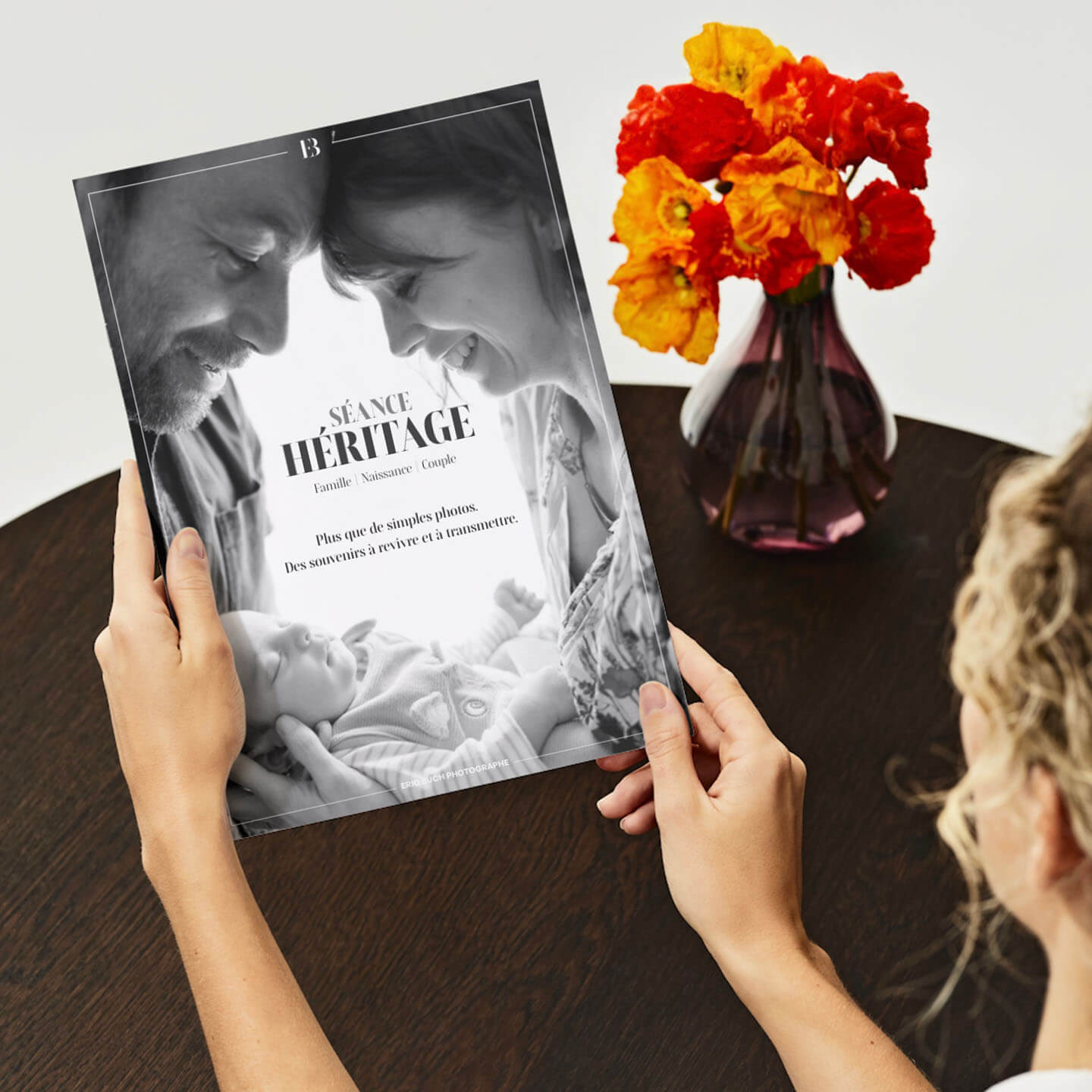 Guide Séance Héritage par Eric Buch Photographe — présentation des formules famille, naissance et couple